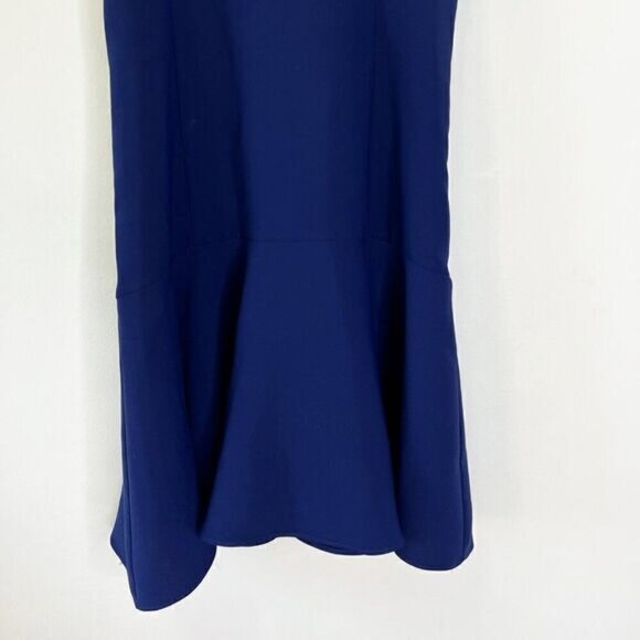 Amanda Uprichard Blue Bellina Sleeveless Drop Wais - Picture 4 of 10